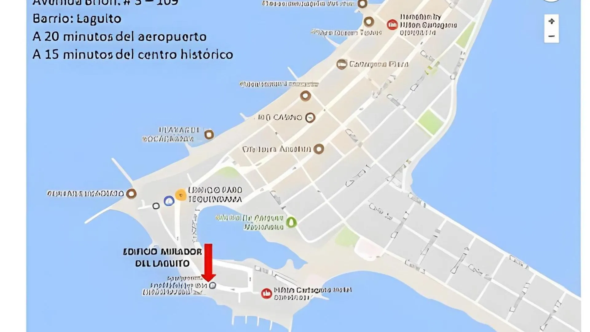 1003 Mirador Del Laguito. 2 Hab Apartment Cartagena 0*,